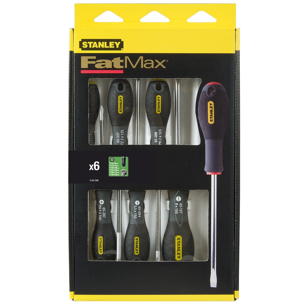 STANLEY Schraubendreher-Set FatMax TX 6-tlg 0-65-099
