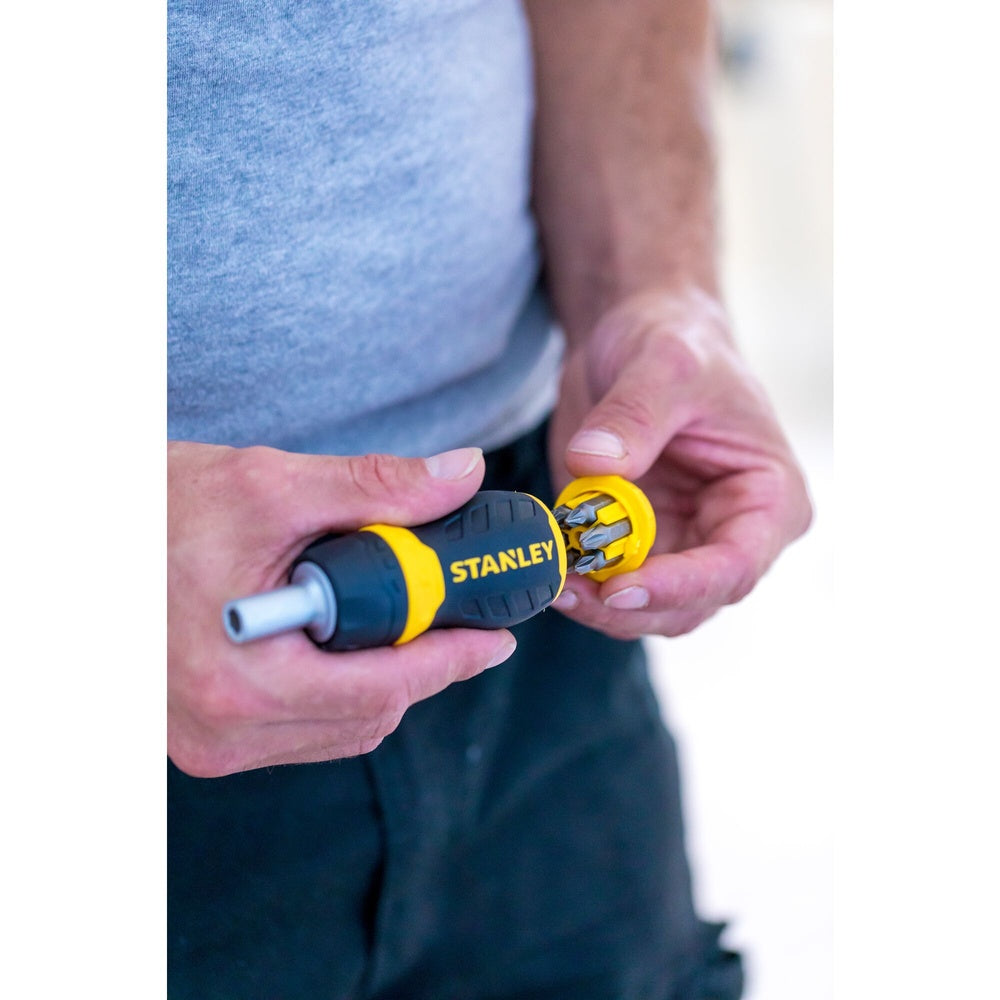 STANLEY STANLEY STUBBY RATCHET MULTIBIT - 6 BITS 0-66-358