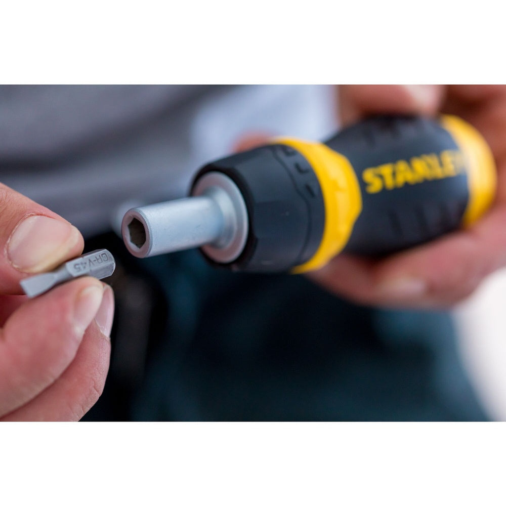 STANLEY STANLEY STUBBY RATCHET MULTIBIT - 6 BITS 0-66-358
