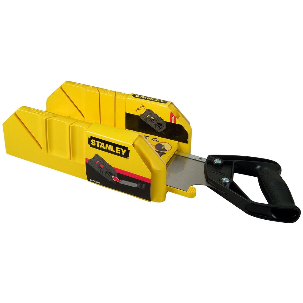 STANLEY Gehrungslade PVC 350mm mit Rückensäge 1-19-800