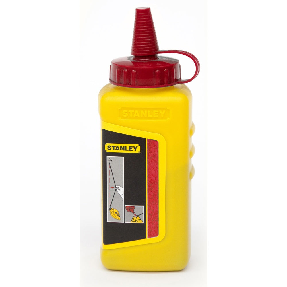 STANLEY Kreidepulver rot 225g 1-47-804