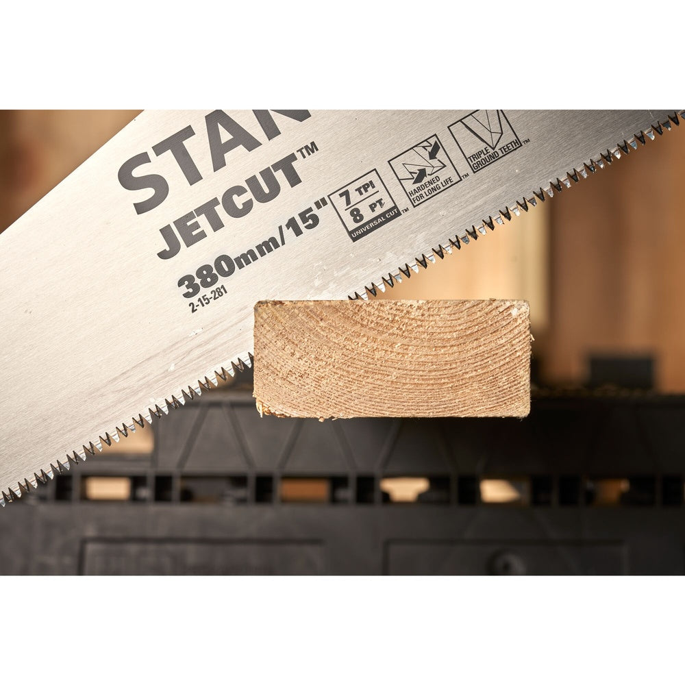 STANLEY Handsäge JetCut grob 380mm 2-15-281