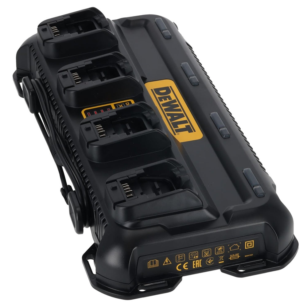 DEWALT Vierfach-Ladegerät DCB1404-QW