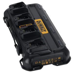 DEWALT Vierfach-Ladegerät DCB1404-QW