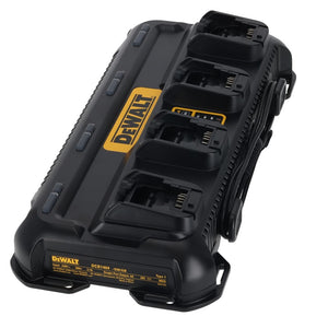DEWALT Vierfach-Ladegerät DCB1404-QW