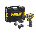 DEWALT Akku-Bohrschrauber, 4 Köpfe, 12 Volt DCD703NT-XJ