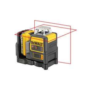 DEWALT Multilinienlaser, Rot, 2x360°, 10,8V DCE0811D1R-QW