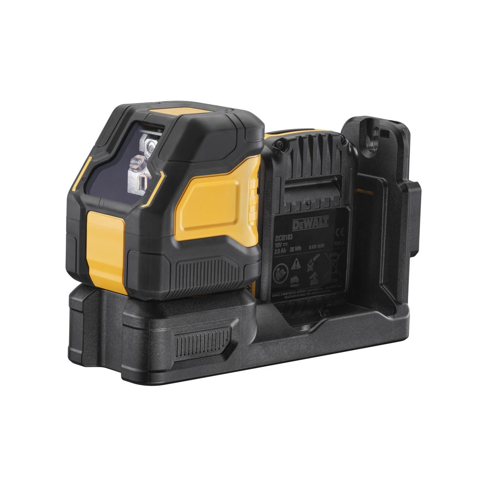 DEWALT Kreuzlinienlaser, Grün, 2x180°, 18V DCE088D1G18-QW