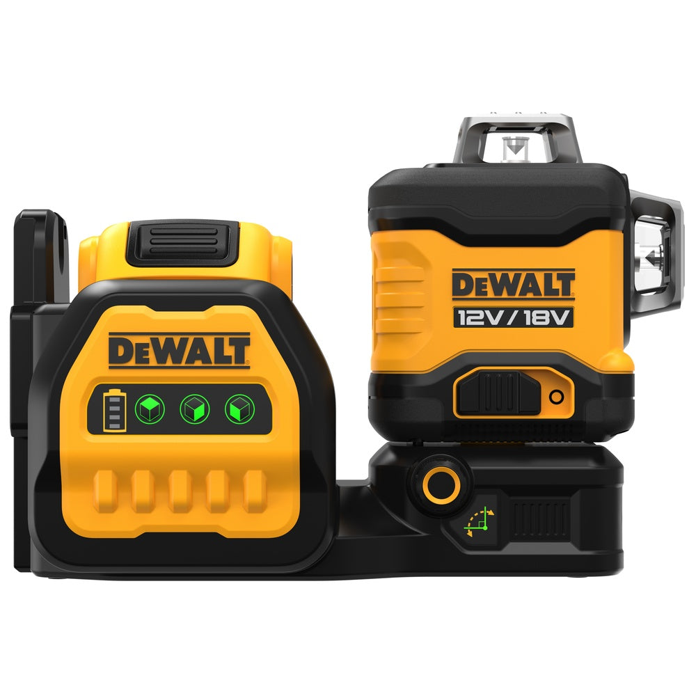 DEWALT Multilinienlaser, Grün, 3x360°, 18V DCE089D1G18-QW