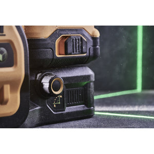 DEWALT Multilinienlaser, Grün, 3x360°, 18V DCE089D1G18-QW