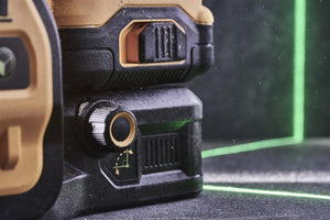 DEWALT Multilinienlaser, Grün, 3x360°, 18V DCE089NG18-XJ