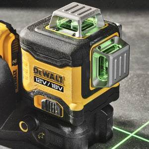 DEWALT Multilinienlaser, Grün, 3x360°, 18V DCE089D1G18-QW