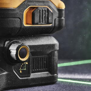 DEWALT Multilinienlaser, Grün, 3x360°, 18V DCE089D1G18-QW