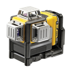DEWALT Multilinienlaser, Grün, 3x360°, 10,8V DCE089D1G-QW
