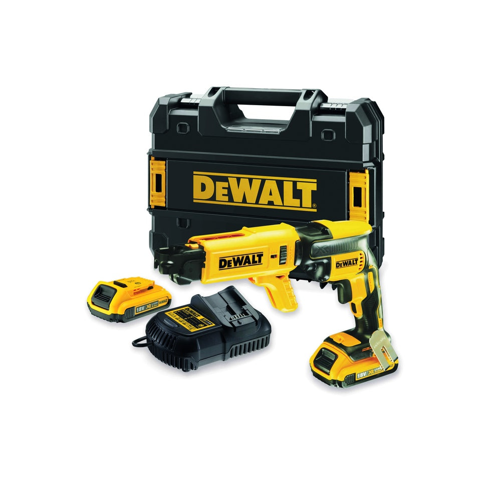 DEWALT Akku-Schnellbauschr.-Set, 18V / 2,0Ah DCF620D2K-QW