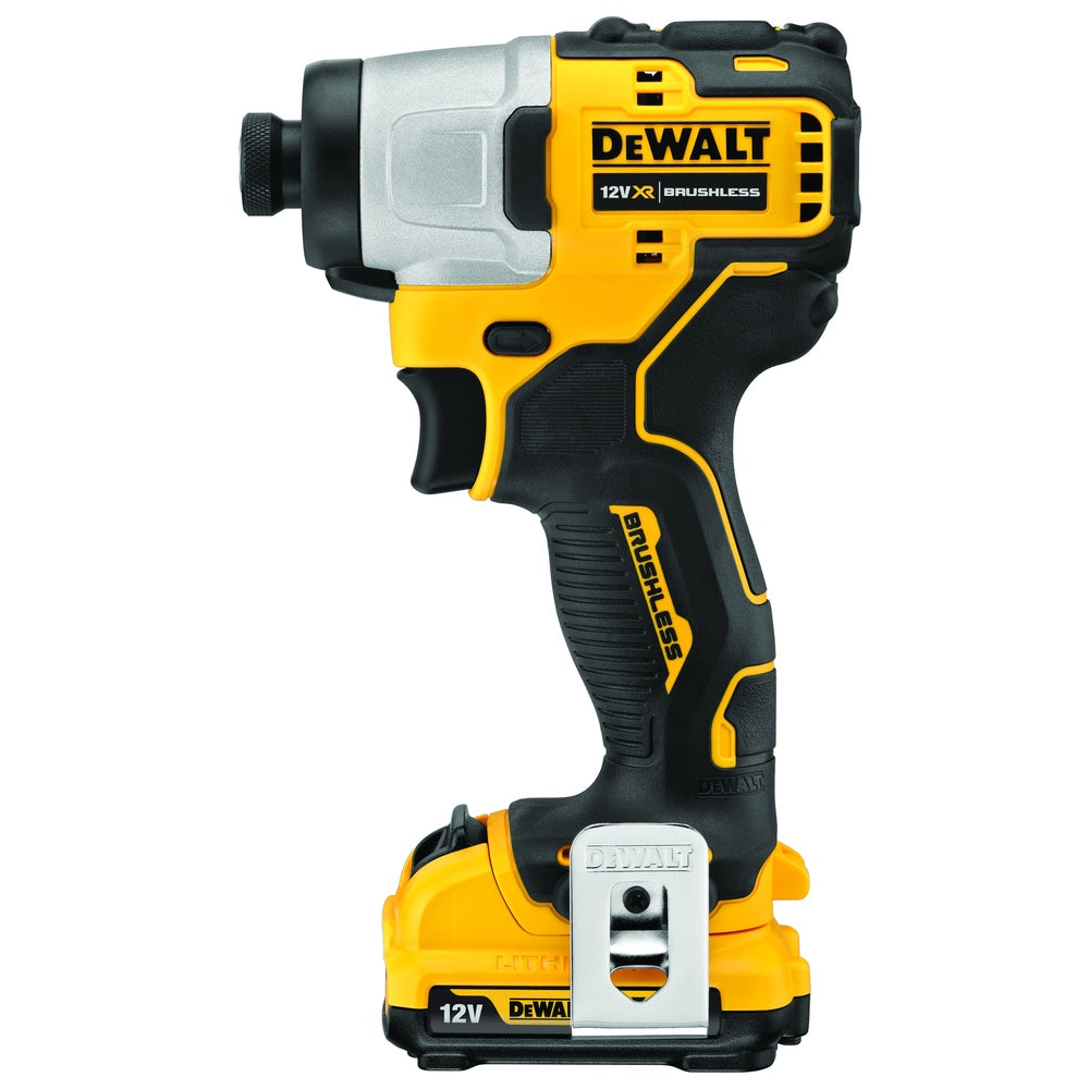 DEWALT Akku-Schlagschr. (1/4"), 12V / 2Ah DCF801D2-QW"