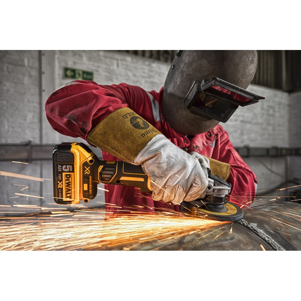 DEWALT Akku-Winkelschleifer, 18 V / 5 Ah DCG405P3-QW