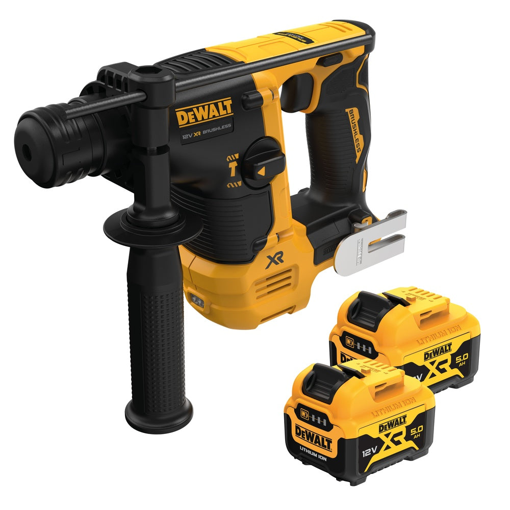 DEWALT SDS-plus AKKU-BOHRHAMMER 14 mm, 12V DCH072P2-QW