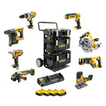 DEWALT Akku-Kombopack (8-tlg.), 18V DCK856P4-QW
