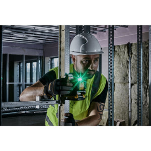 DEWALT Kreuzlinienlaser, Grün, 2x180°, 18V DCLE34021N-XJ