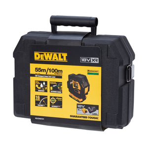 DEWALT Kreuzlinienlaser, Grün, 2x180°, 18V DCLE34021D1-QW