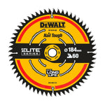 DEWALT ELITE Kreissägeblatt 184/16 mm 60Z DT1670-QZ