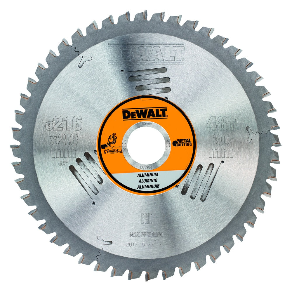 DEWALT Kreissägeblatt stat. 216/30mm 48 TFZ DT1914-QZ