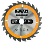 DEWALT Kreissägeblatt Handkr. 152/20mm 24 WZ DT1930-QZ