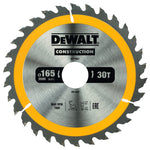 DEWALT Kreissägeblatt Handkr. 165/30mm 30 WZ DT1937-QZ