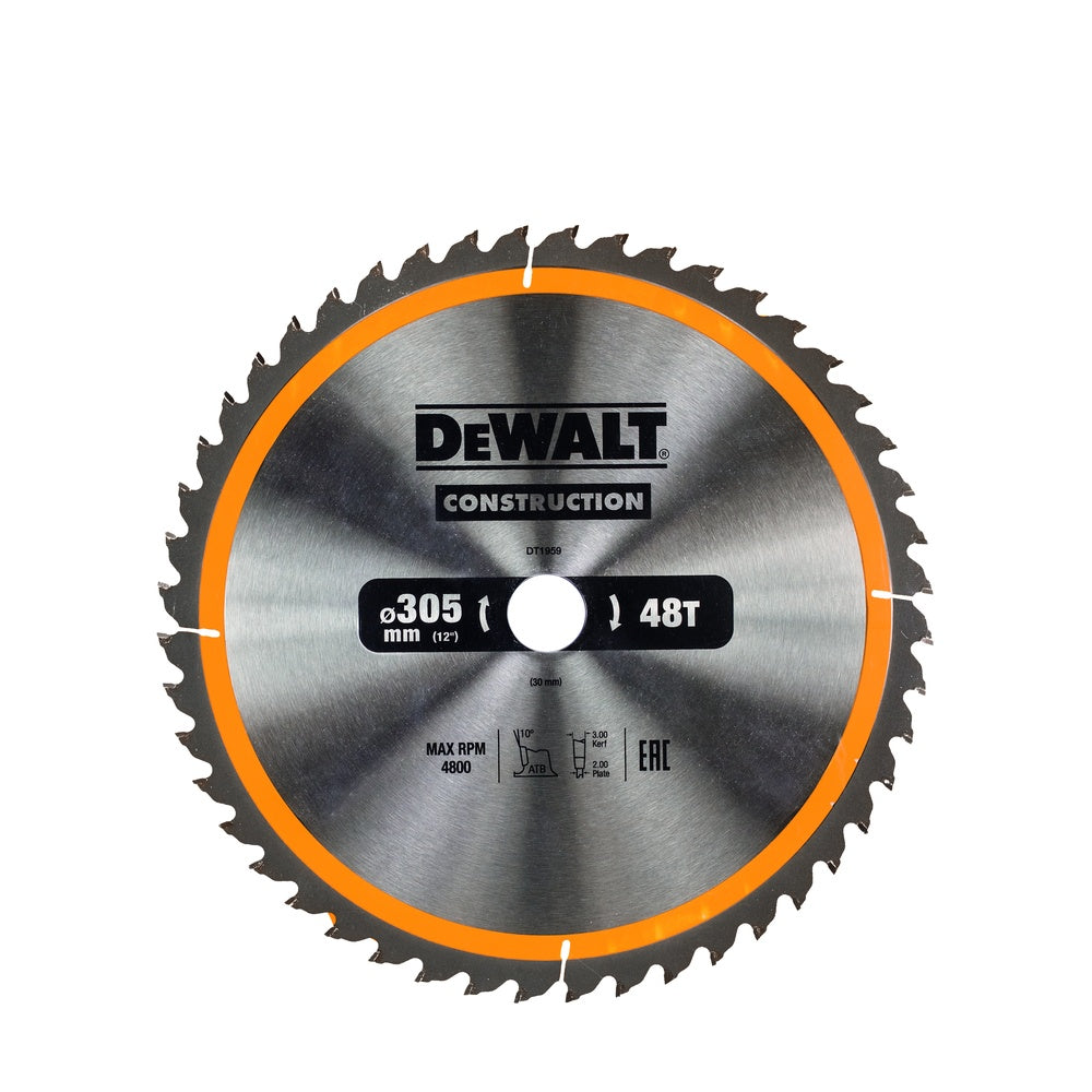 DEWALT Kreissägeblatt Stat. 305/30mm 48 WZ DT1959-QZ