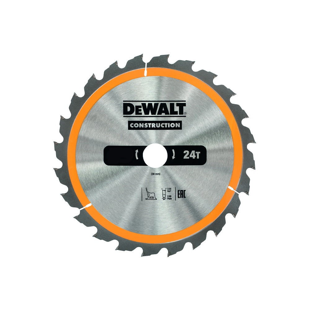 DEWALT Kreissägeblatt Stat. 315/30mm 24 WZ DT1961-QZ