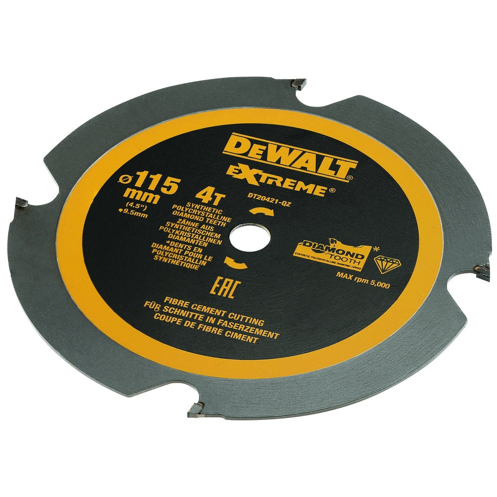 DEWALT Kreissägeblatt PCD 115/9,5mm 4Z DT20421-QZ