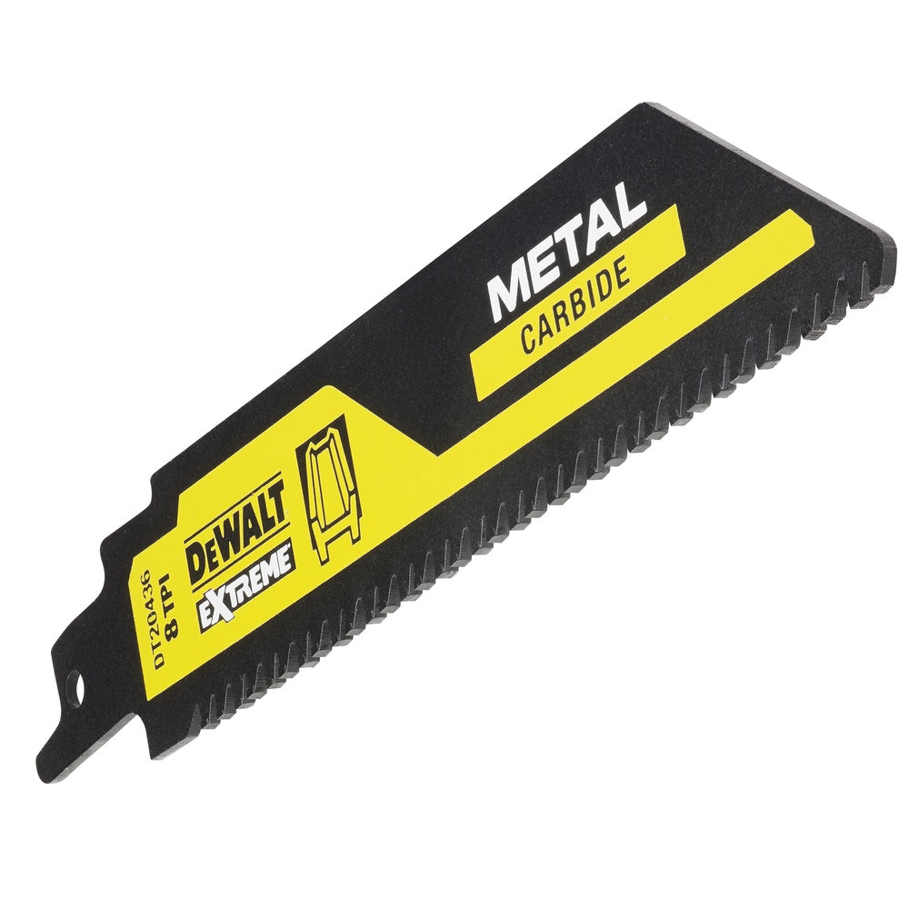 DEWALT Carbide Säbelsägeblatt Metall 152mm DT20436-QZ