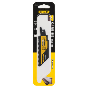 DEWALT Carbide Säbelsägeblatt Metall 102mm DT20437-QZ