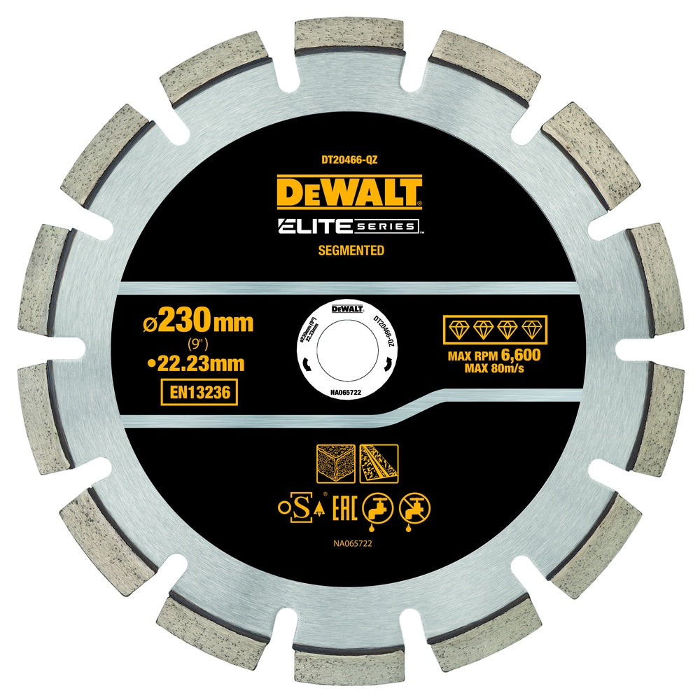 DEWALT ELITE Diamanttrennscheibe DT20466-QZ
