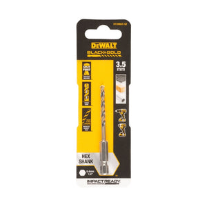 DEWALT Metallbohrer HSS-G, 3,5mm, Sechskant DT20603-QZ