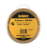 DEWALT Trimmer-Faden, 68,6 m / 2,5 mm DT20652-QZ