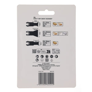 DEWALT 5-tlg. Multi Tool BiM Sägeblatt-Set DT20777-QZ