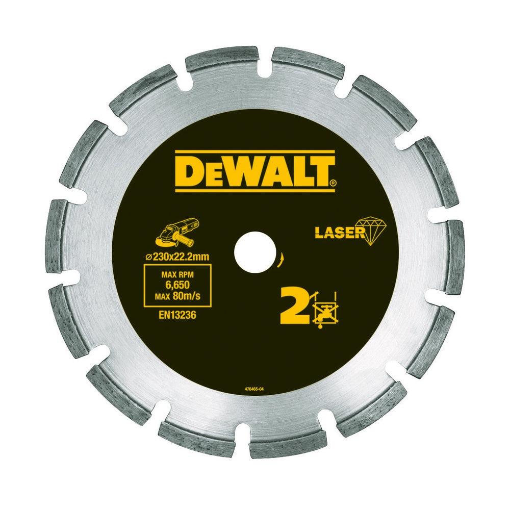 DEWALT Diamanttrennscheibe LaserHP2 230mm DT3773-XJ