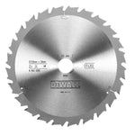 DEWALT Kreissägeblatt stat. 250/30mm 24 FZ DT4202-QZ