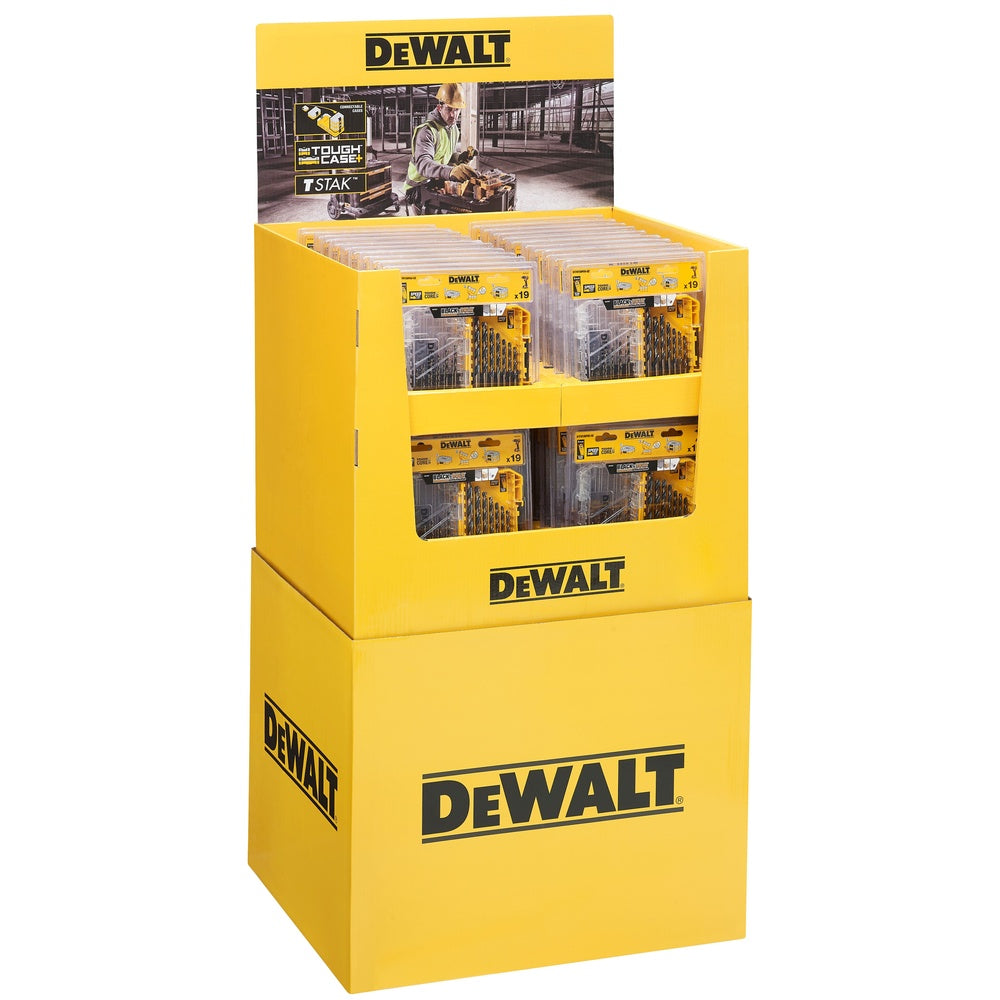 DEWALT Metallbohrer-Set 19-tlg. HSS-G DT70728POS-QZ
