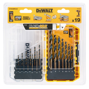 DEWALT Metallbohrer-Set 19-tlg. HSS-G DT70728POS-QZ
