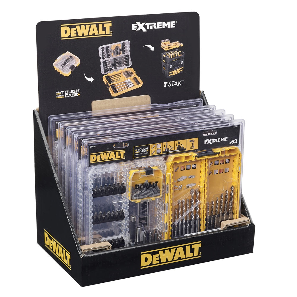 DEWALT Bit und Bohrer-Set 63-tlg. DT70759-QZ