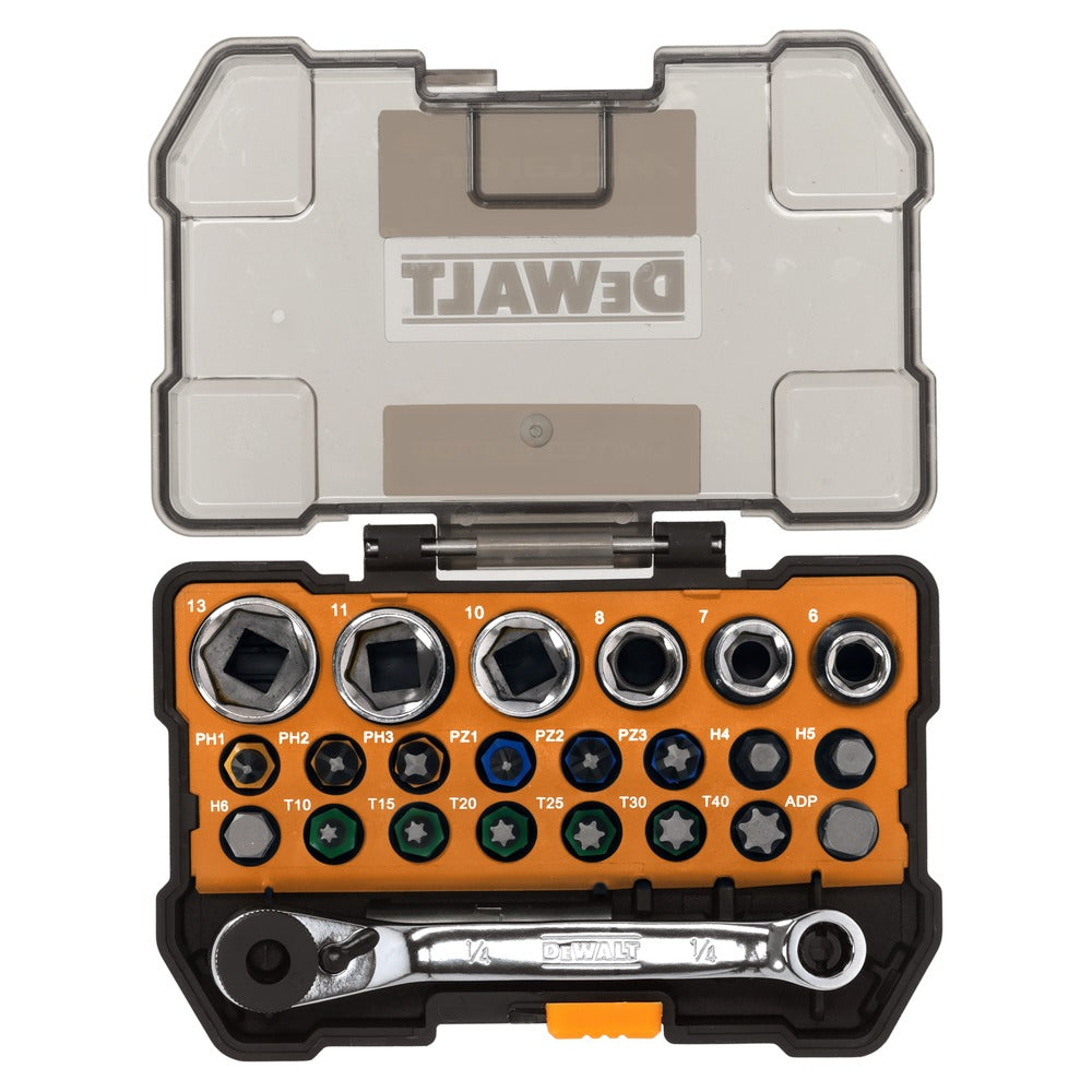 DEWALT 24-tlg. Bit- und Ratschenset DT70906-QZ