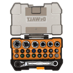 DEWALT 24-tlg. Bit- und Ratschenset DT70906-QZ