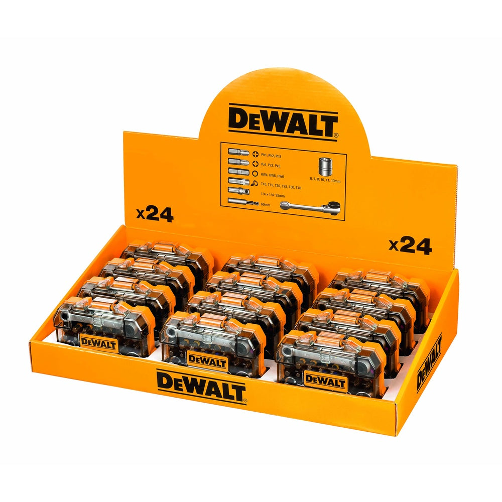 DEWALT Thekendisplay Schrauber-Set 12x DT71516M DT71516M-QZ