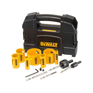 DEWALT Lochsägen-Set BIM Elektriker, 11-tlg. DT90351-QZ