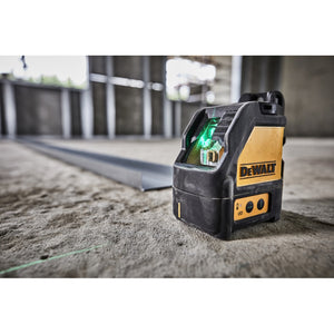 DEWALT Kreuzlinienlaser, Grün, 2x180°, Batt. DW088CG-XJ