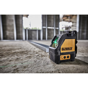 DEWALT Kreuzlinienlaser, Grün, 2x180°, Batt. DW088CG-XJ