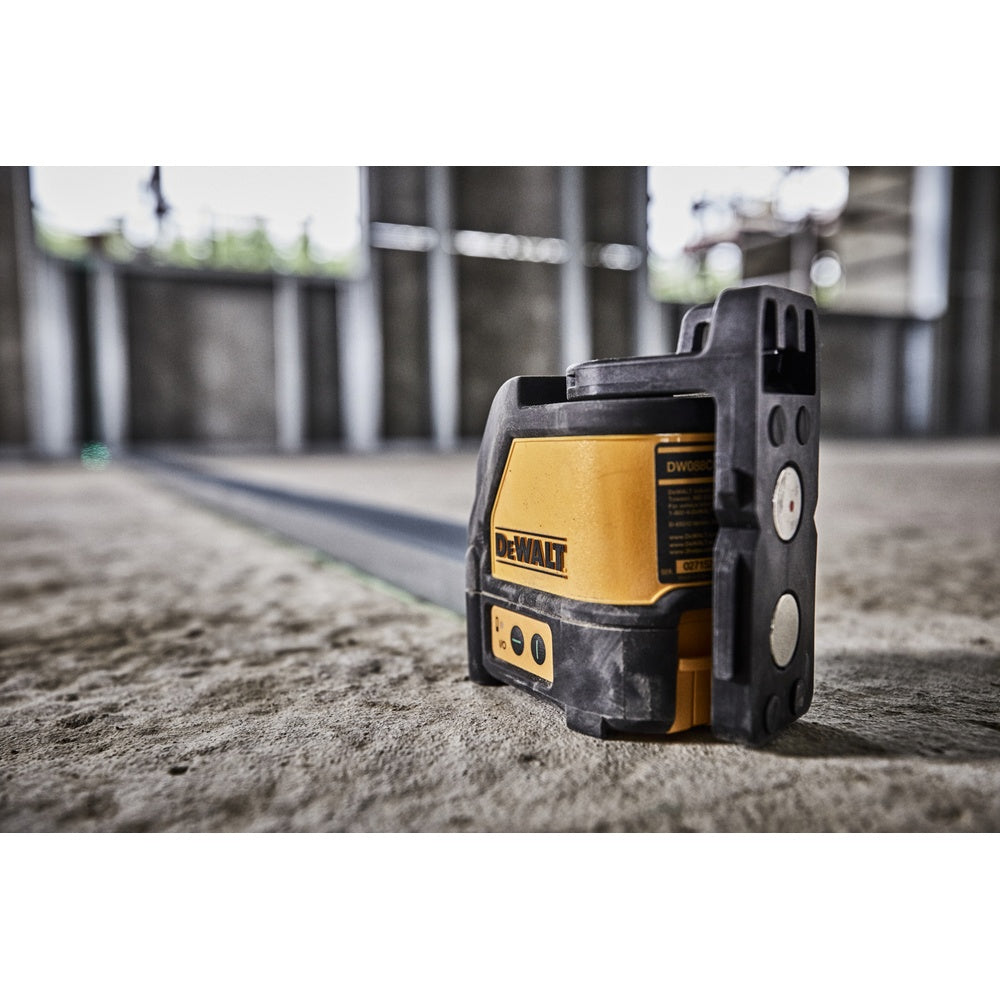 DEWALT Kreuzlinienlaser, Grün, 2x180°, Batt. DW088CG-XJ